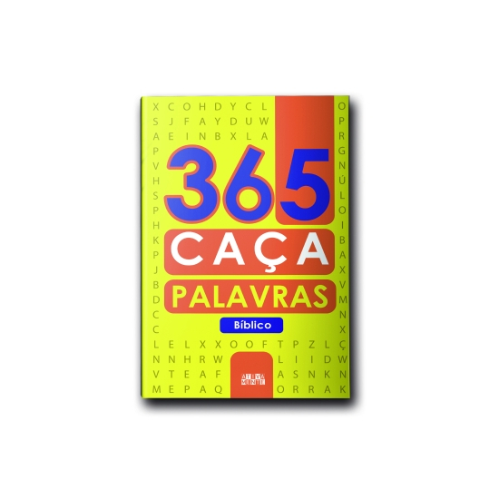 Livro C/365 Caça Palavras Bíblico Ano Ciranda Cultural