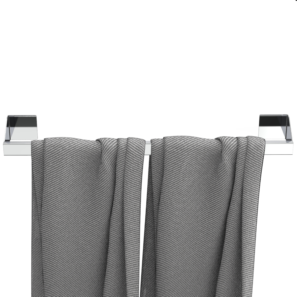 Porta Toalha de Banho Adesivo 3m Inox Banheiro De Parede DF em Oferta na Shopee