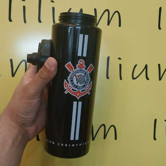 Oficial Corinthians, Squeeze Trooper, garrafa de agua 950 ml.
