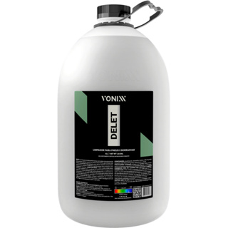 Produto para limpar Pneus e Borrachas Delet Vonixx 5L em Oferta na Shopee