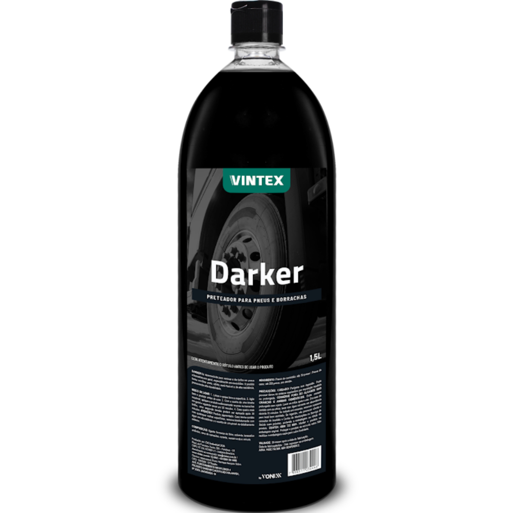 Produto para Deixar O Pneu Preto Darker 1,5L Vintex em Oferta na Shopee