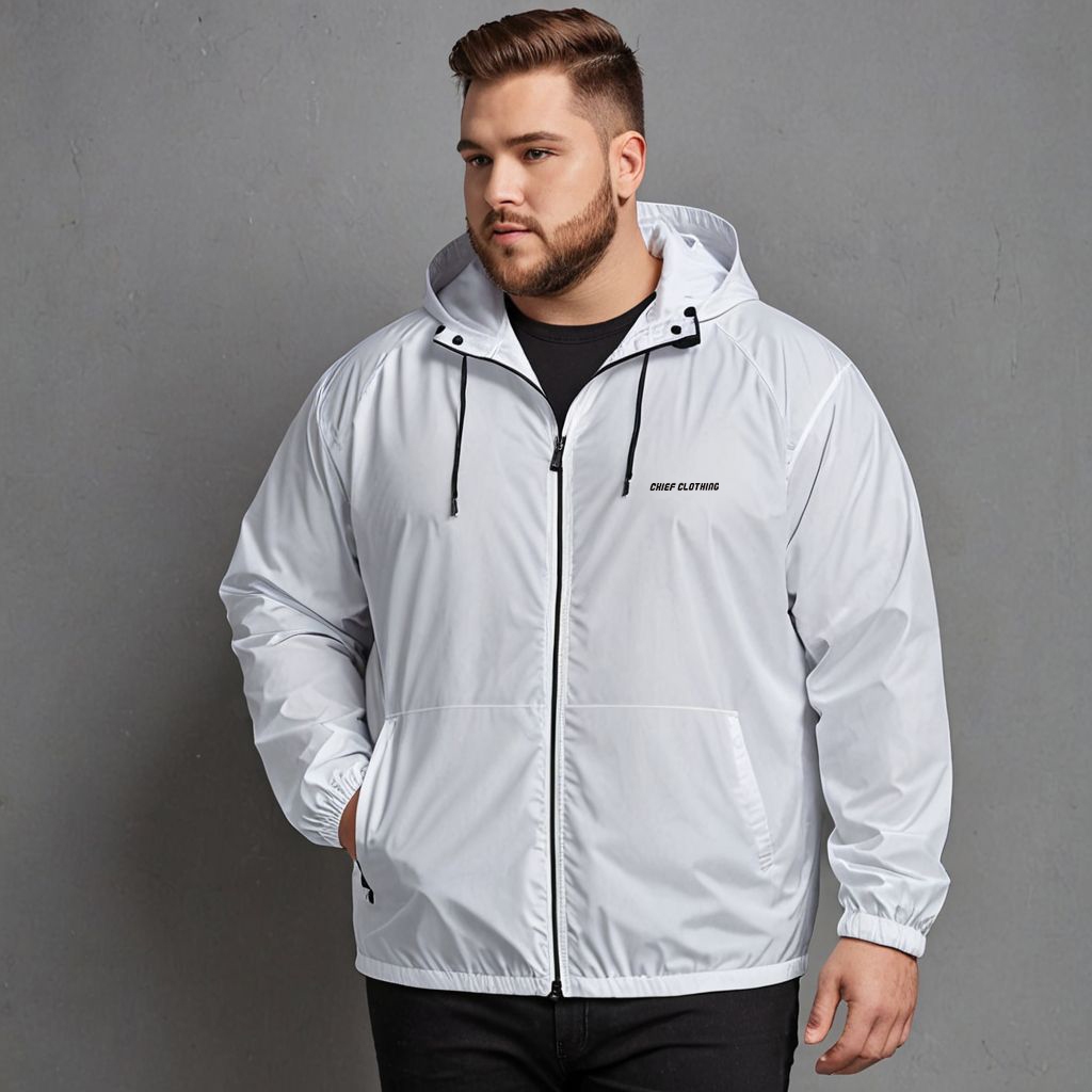 Jaqueta Corta Vento Masculino P ao GG - G1 ao G4 Impermeável Com Capuz