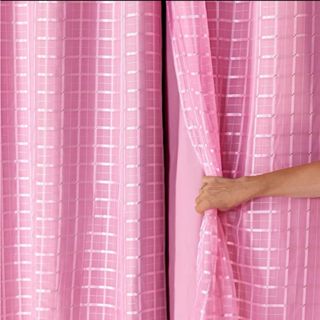 Cortina Blackout Porta Ou Janela Com Voil/Voal Xadrez Ou Liso - Promoção em Oferta na Shopee