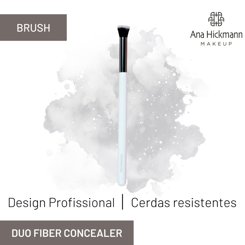 PINCEL PARA CORRETIVO DUAS FIBRAS ANA HICKMANN DUO FIBER CONCEALER BRUSH