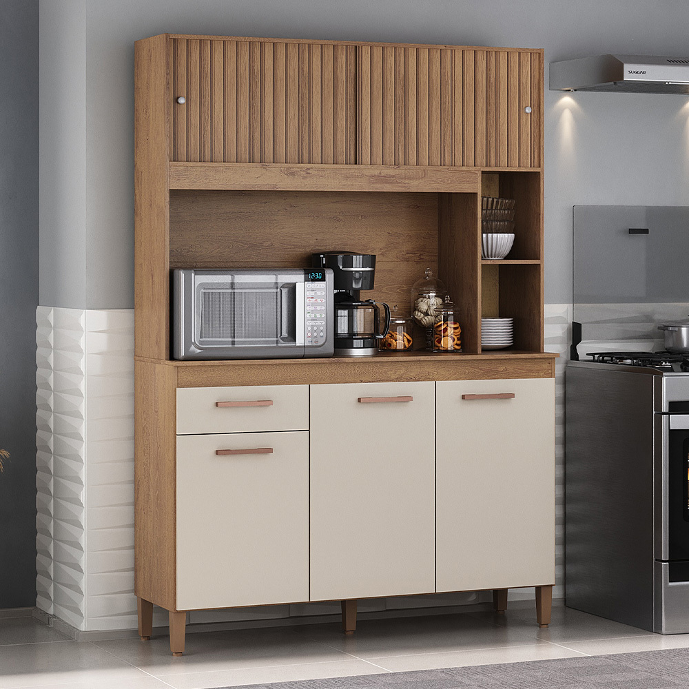 Armario Cozinha Ceara com 5 Portas em Oferta na Shopee