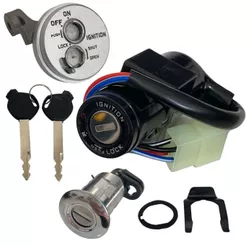 Kit Ignição Conjunto De Travas Honda Biz 125 2009 Até 2015