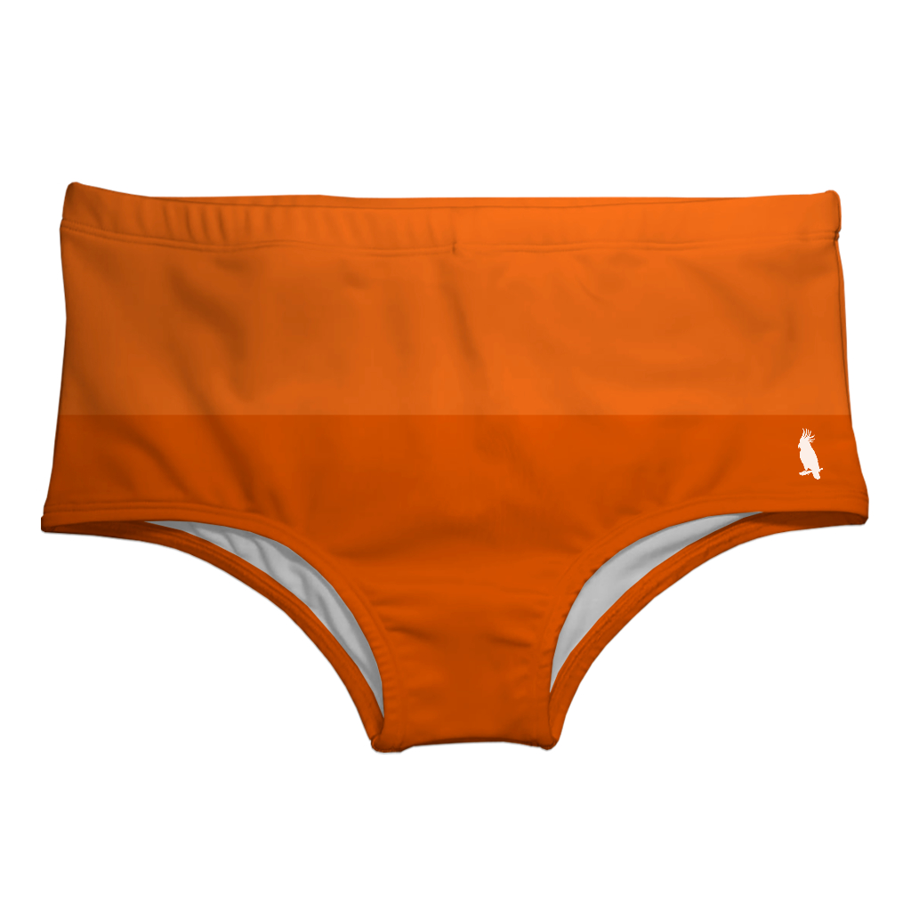 Sunga de praia e natação Adulto Laranja Tom Sobre Tom em Oferta na Shopee