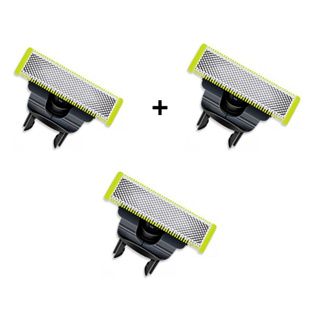 Kit 3 Refil Lâmina De Reposição Para Oneblade Qp210/50p em Oferta na Shopee