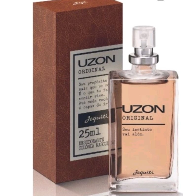 Uzon original Jequiti 25 ml masculino desodorante colônia