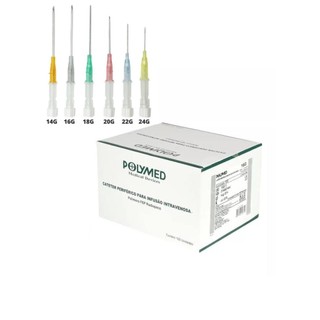 Cateter Periferico Intravenoso Polymed - 1 Unidade