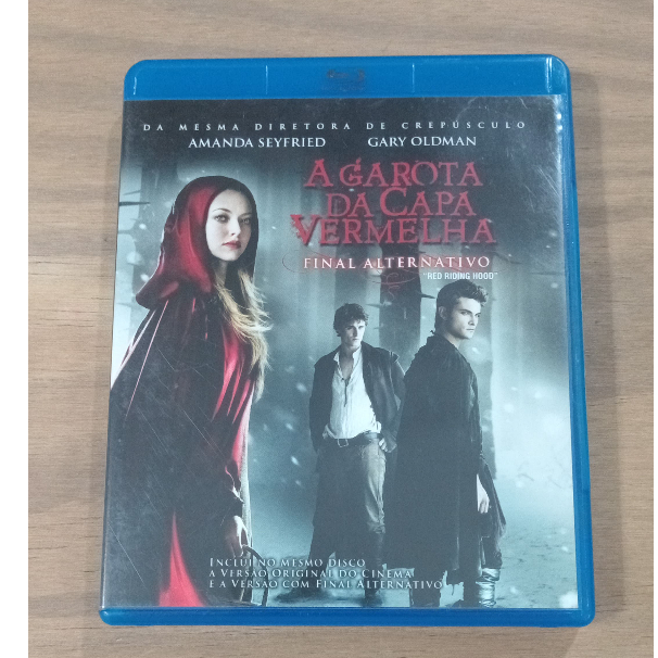 BLU-RAY A GAROTA DA CAPA VERMELHA ** FINAL ALTERNATIVO**