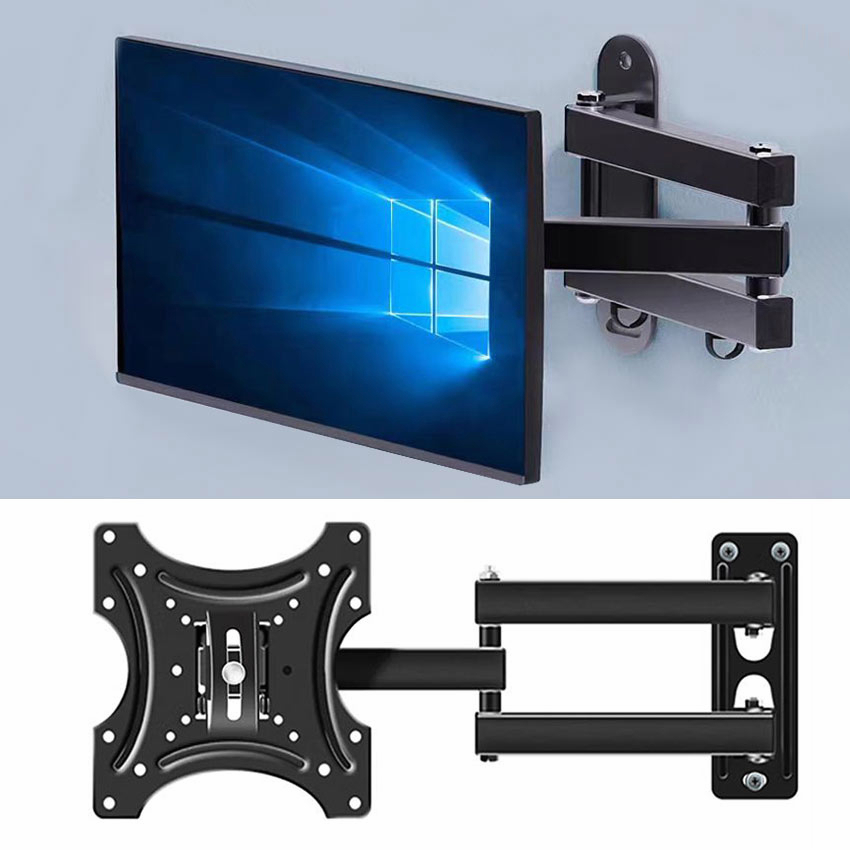Suporte Articulado Para Tv 10'' A 26'' Universal Para Parede VESA 75x75mm/100x100mm em Oferta na Shopee