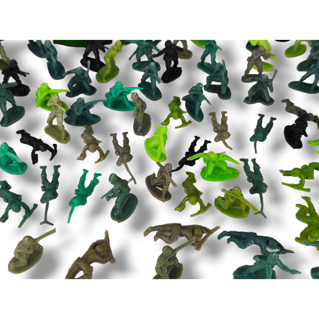 30 Soldados Guerra Soldadinho De Exercito Militar Brinquedo Infantil Lembrancinha Kit Festa em Oferta na Shopee