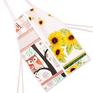 Kit 3 Aventais De Cozinha Aparador Estampado Lavanderia Impermeável em Oferta na Shopee