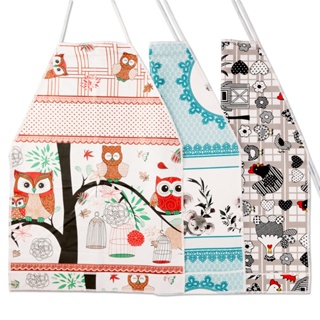 Kit 3 Avental Cozinha Estampado Com Aparador De Água em Oferta na Shopee