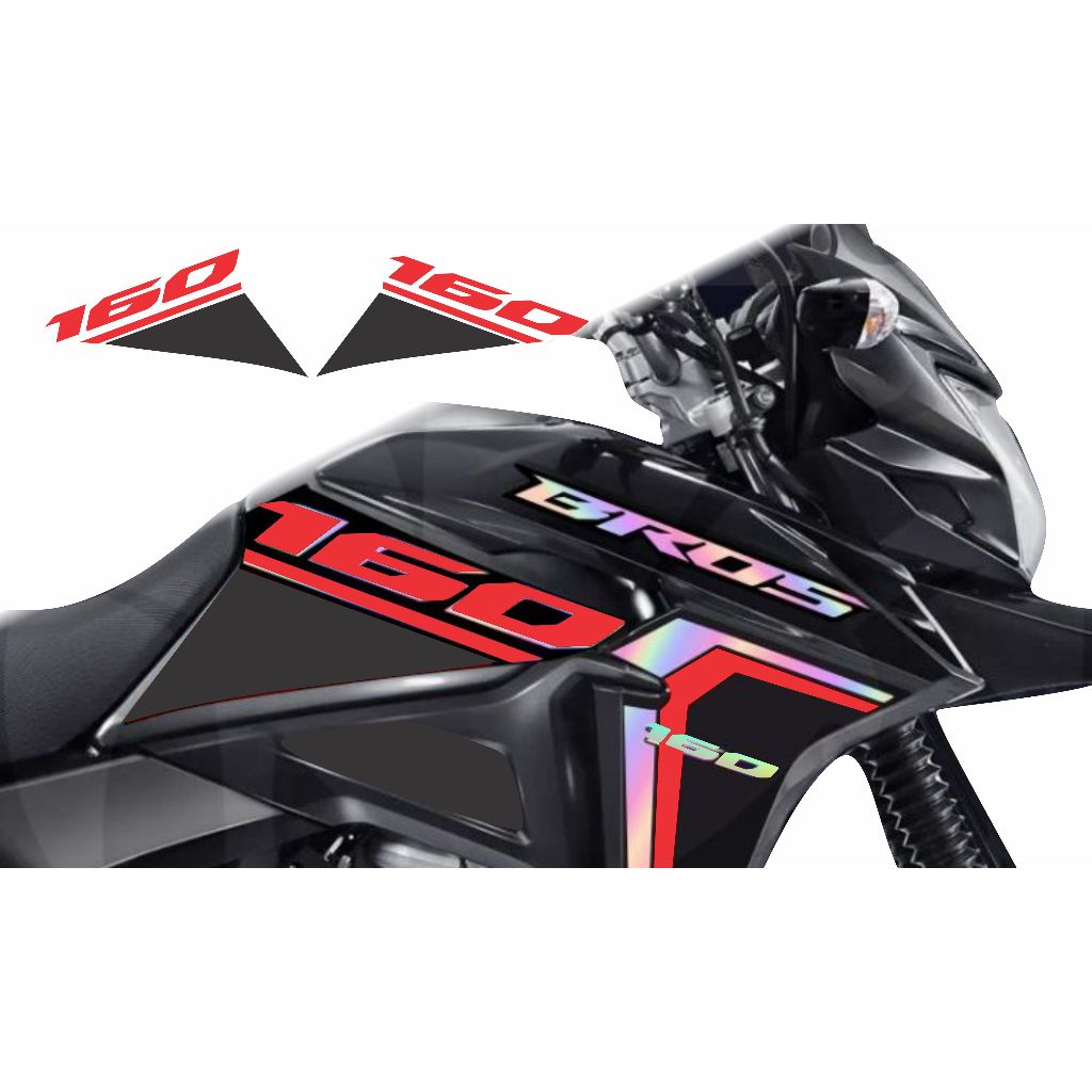 Adesivo Lateral Tanque Bros 160 em Oferta na Shopee