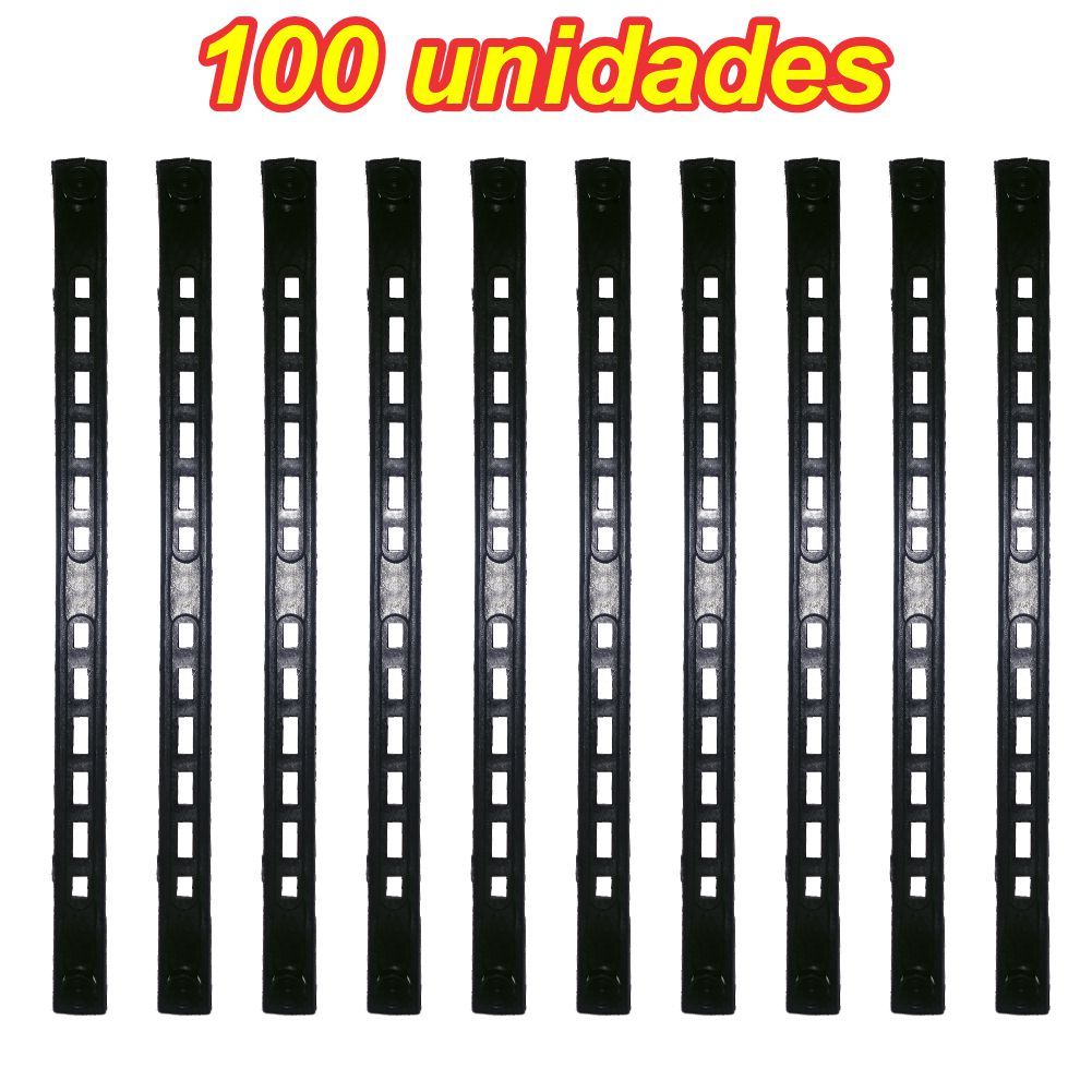 Kit 100un Enrolador de Linha 19cm para Vara telescópica Vara de Mão