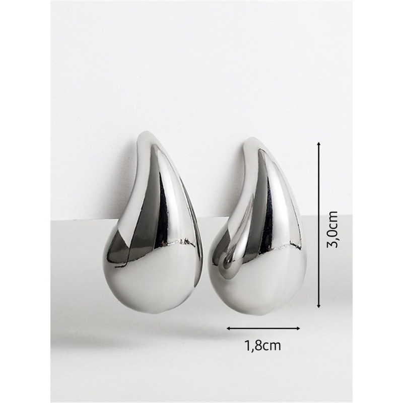 Brinco Feminino Gota Lagrima A Moda Festa em Oferta na Shopee