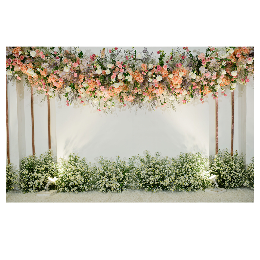 Painel em tecido sublimado Fundo Fotográfico Flores  2,20m (C) x 1,60m (A)