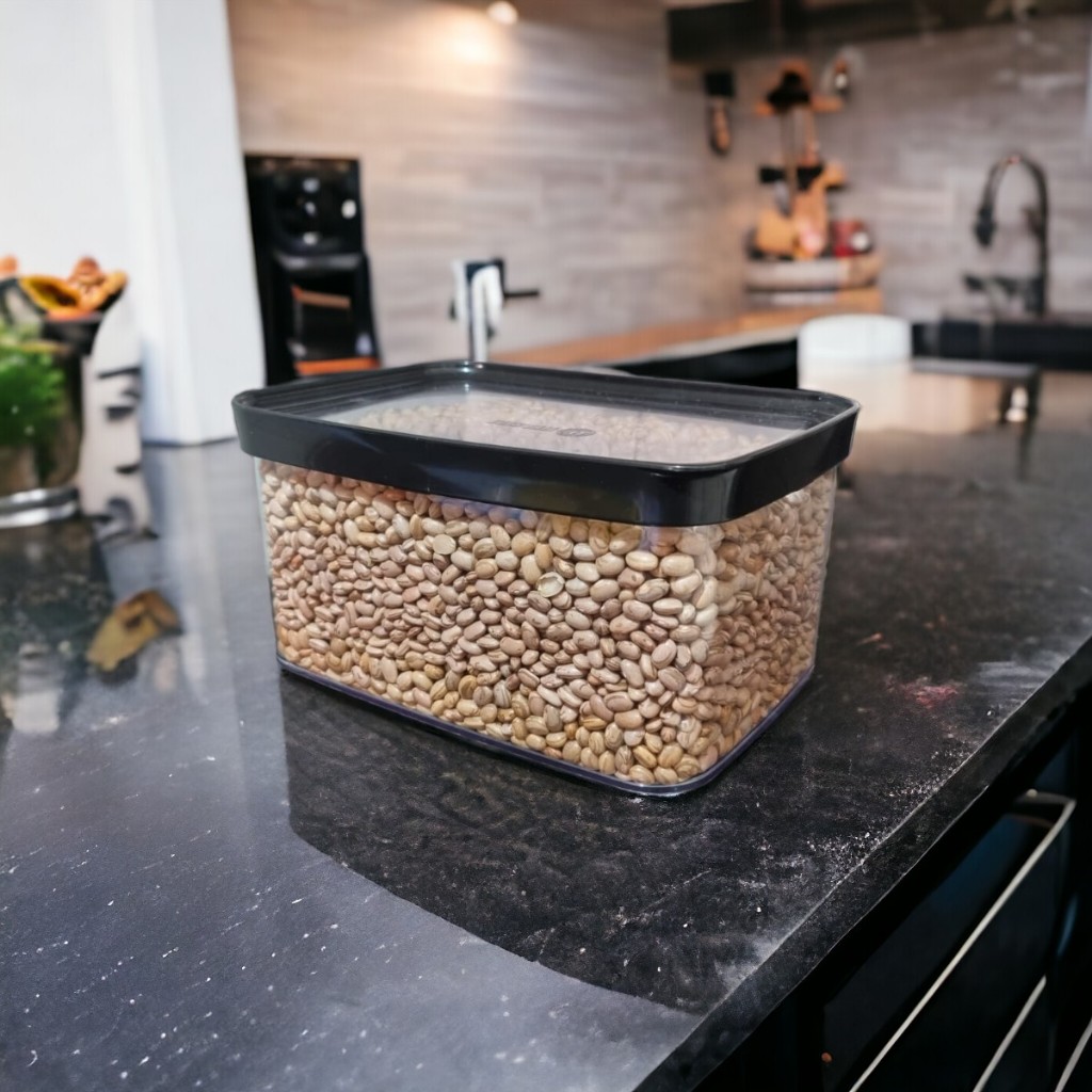 Pote 2500ml Organizador Hermético para Mantimentos e Utilidades Domésticas