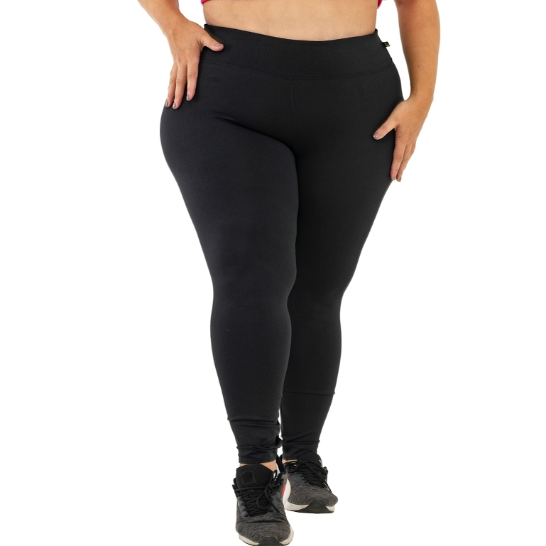 Calça Legging Plus Size Basica Em Suplex Cintura Alta Dia A Dia/g1 G2 G3