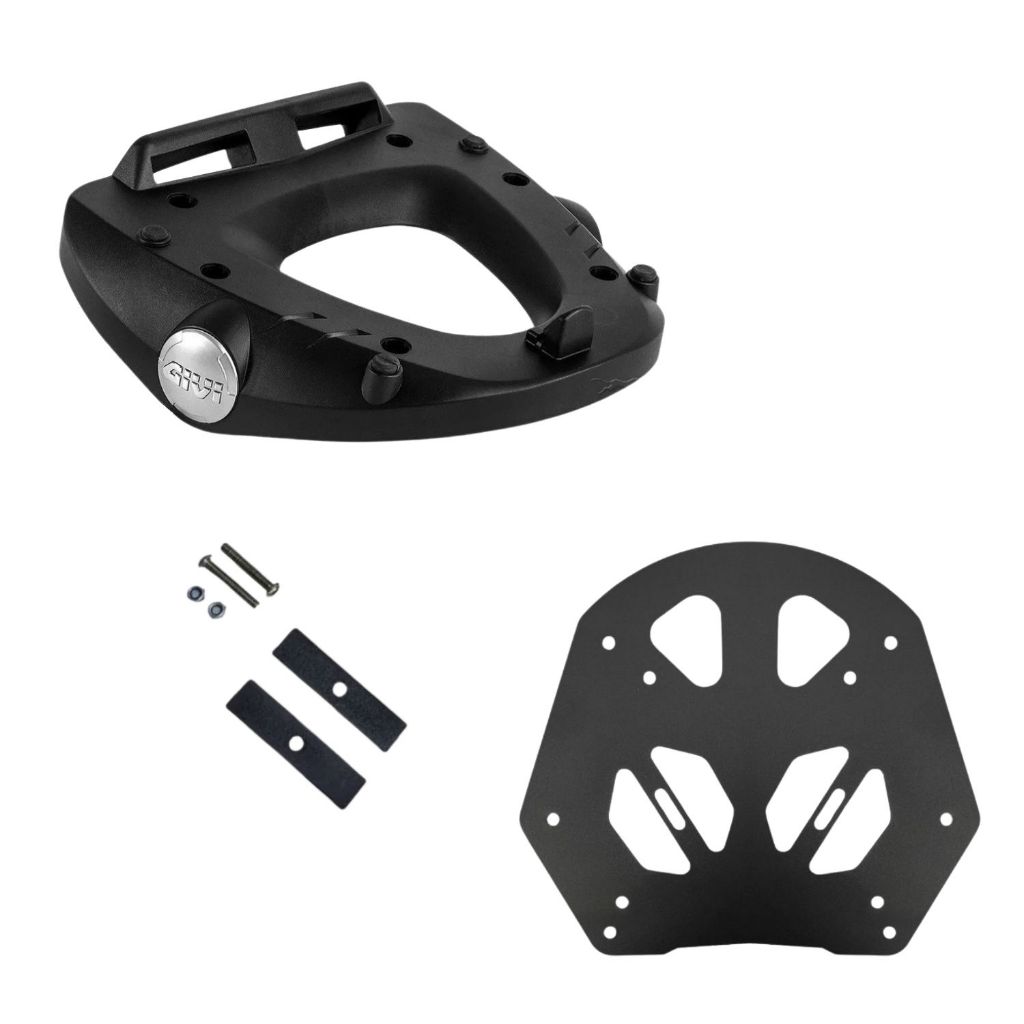 Base Givi Monolock e Chapa Fixação Universal M5m Para Baú parafusos - Spare Parts and Accessories for Vehicles