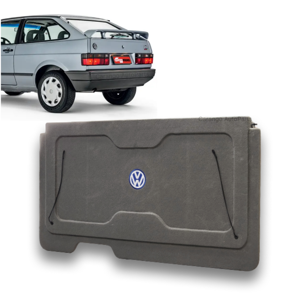 Tampão Bagagito Porta Mala Gol Quadrado G1 1980 A 1995 Cinza em Oferta na Shopee