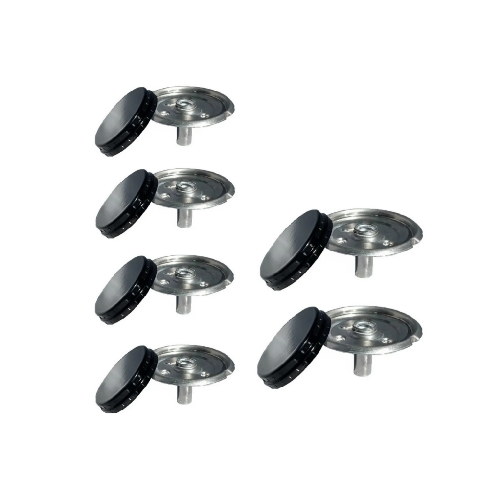 Kit Queimadores do Fogão Esmaltec Veneza 6 Bocas