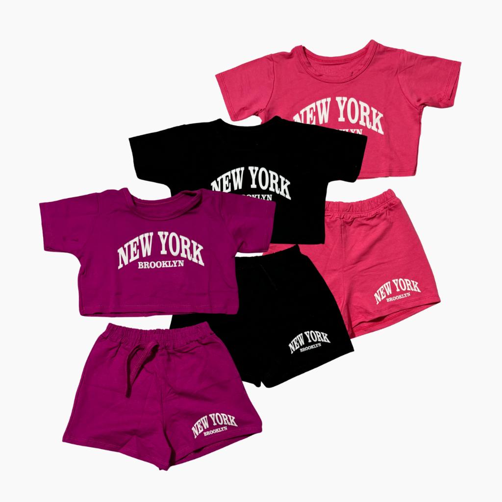 Conjunto Moletinho Infantil Elegante CIdade Moda Gringa Kids