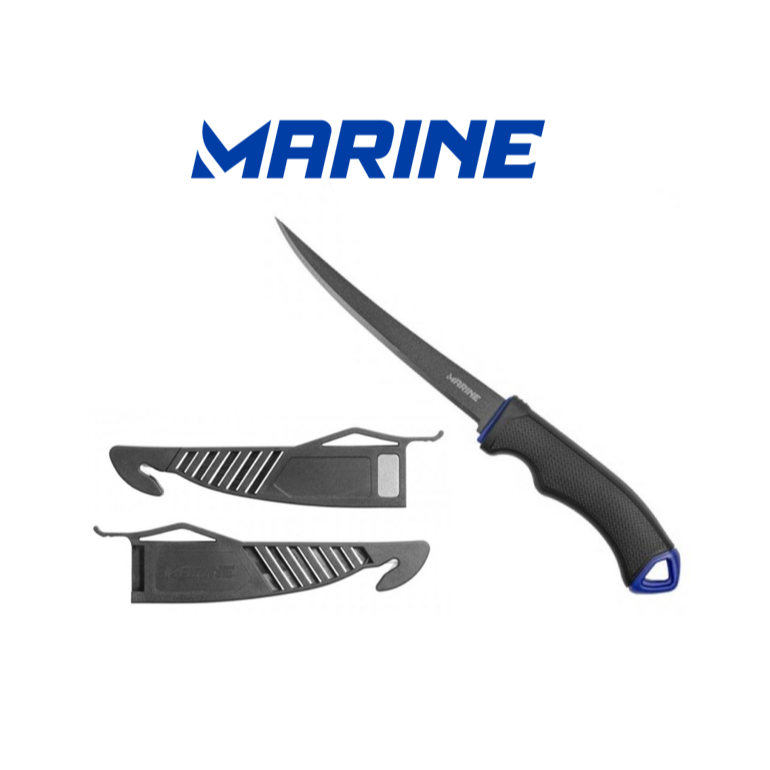 FACA DE PESCA FILETEIRA MARINE FILLET KNIFE 6" 29CM AÇO INOX TEFLON