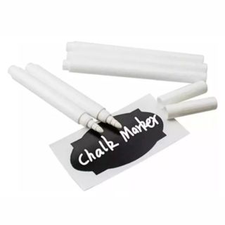 Kit Com 3 Canetas de Giz Líquido Branca Adesivo Lousa ou Vidro em Oferta na Shopee