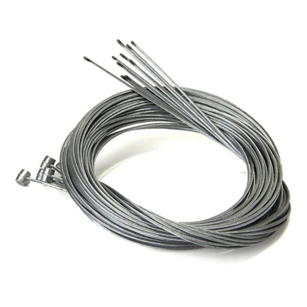 KIT COM 10 DE CABO DE FREIO MTB COM TAMANHO DE 1.800 MM IDEAL PARA FREIO  V BREKE E TAMBEM PARA FREIO A DISCO