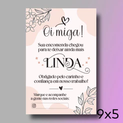 120 unid Cartão de Agradecimento ao Cliente Agradecimento Frases Modelos 01