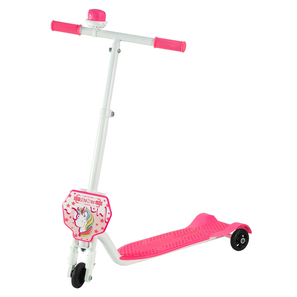 Patinete Infantil Scooter Pro Tork Rosa Laranja Azul Verde Menino Menina Criança Até 80kg Com Buzina