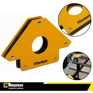 Esquadro Magnético Capacidade de 33Kg - Titanium em Oferta na Shopee