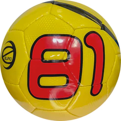 EURO81 CAMPO FUTURO MICROFIBRA COST. AMARELA/PTO/VERM