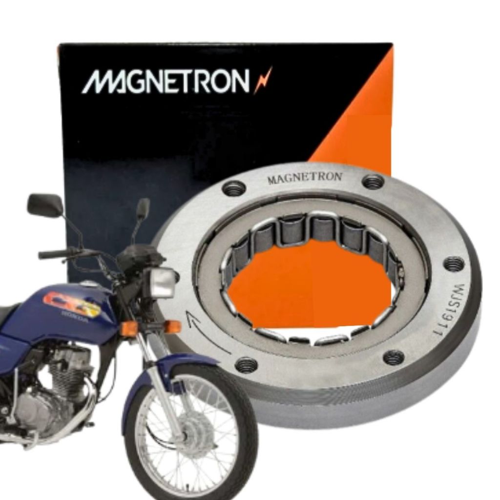 Placa Embreagem Partida Cg Titan 125 Cbx Strada 200 Xr200 Twister 250 1994 a 2008 Original Magnetron