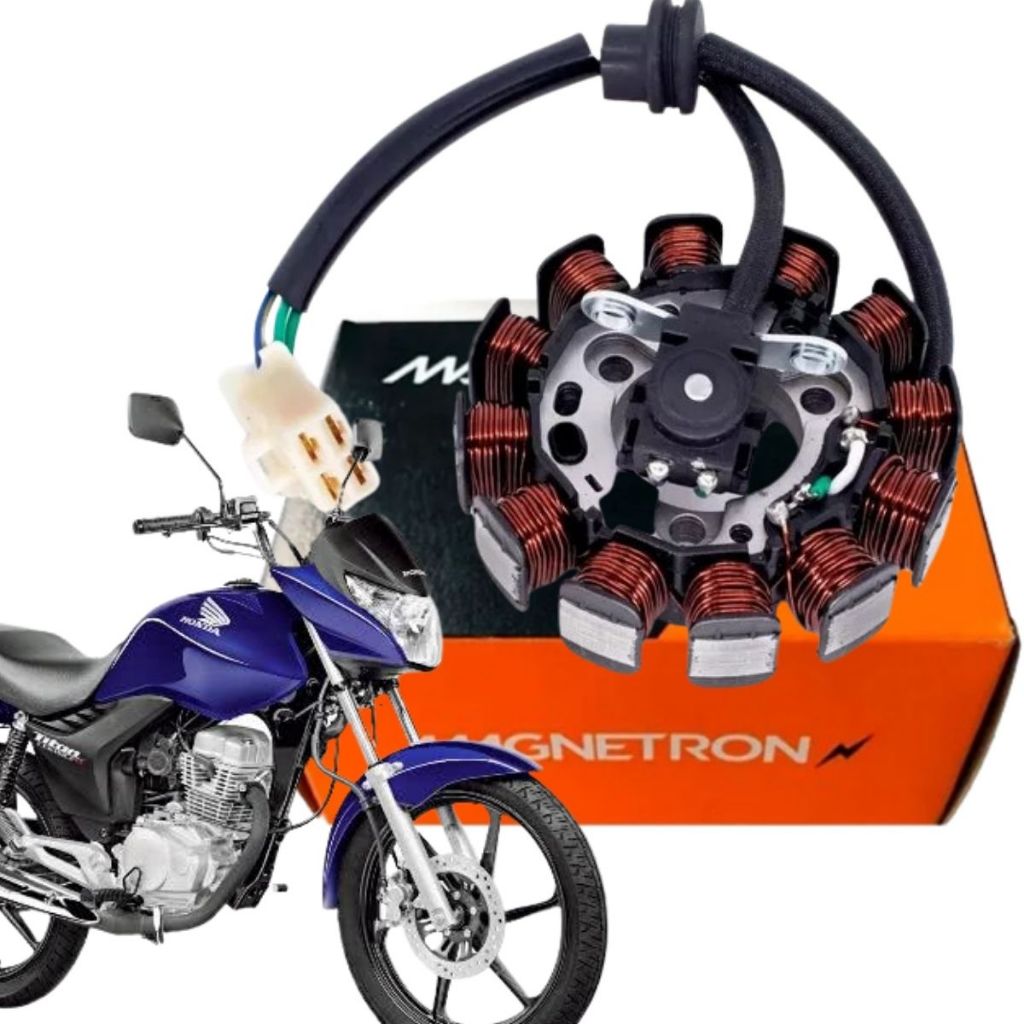 Estator Honda Cg Titan Fan 150 2009 a 2013 Novo Original Magnetron