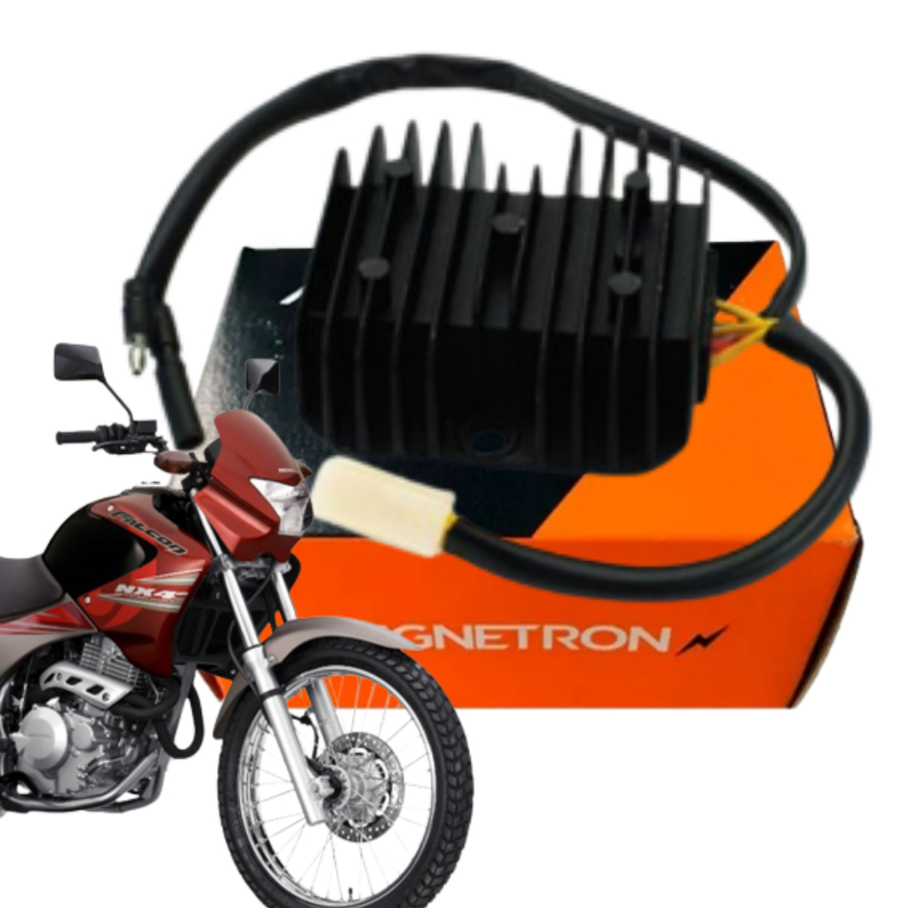 Regulador Retificador Honda Voltagem Nx 400 Falcon 1999 a 2009 Novo Original Magnetron