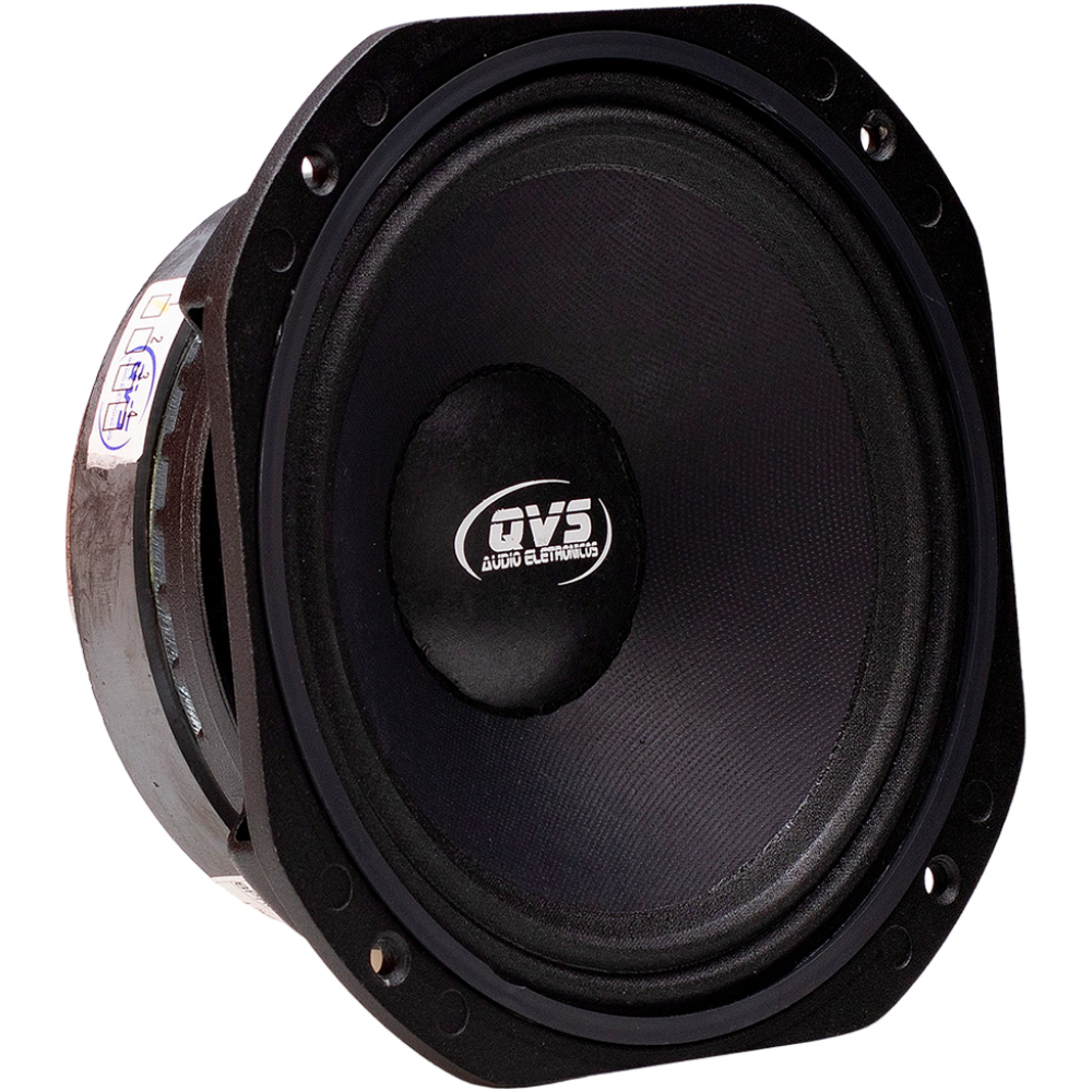 Alto Falante 8 Polegadas QVS - 250W RMS Medio Grave Som Automotivo Som Profissional Line Array Paredao Bob