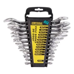 Kit Ferramenta 12 Pecas Jogo De Chave Fixa 6 a 32mm