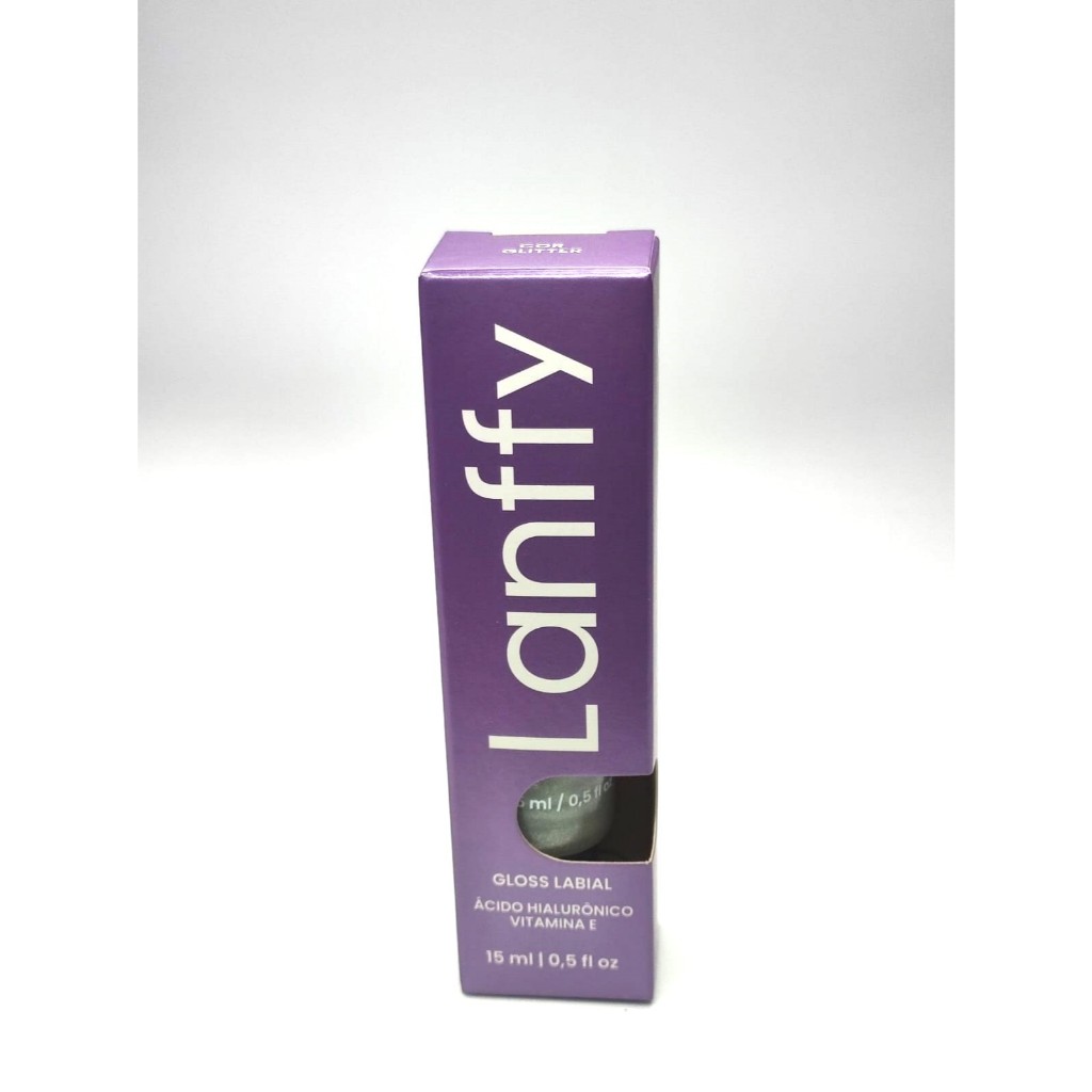 Gloss Labial Glitter - Lanffy em Oferta na Shopee