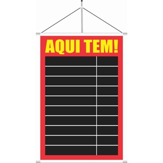 BANNER ARTE PRONTA - AQUI TEM ( tabela de preços ) em Oferta na Shopee