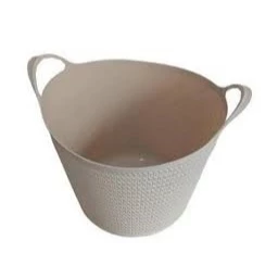 Cesto De Roupa Flexivel Balde 44L/26L - lig brin Guardar Brinquedos Roupas Sujas Lavanderia