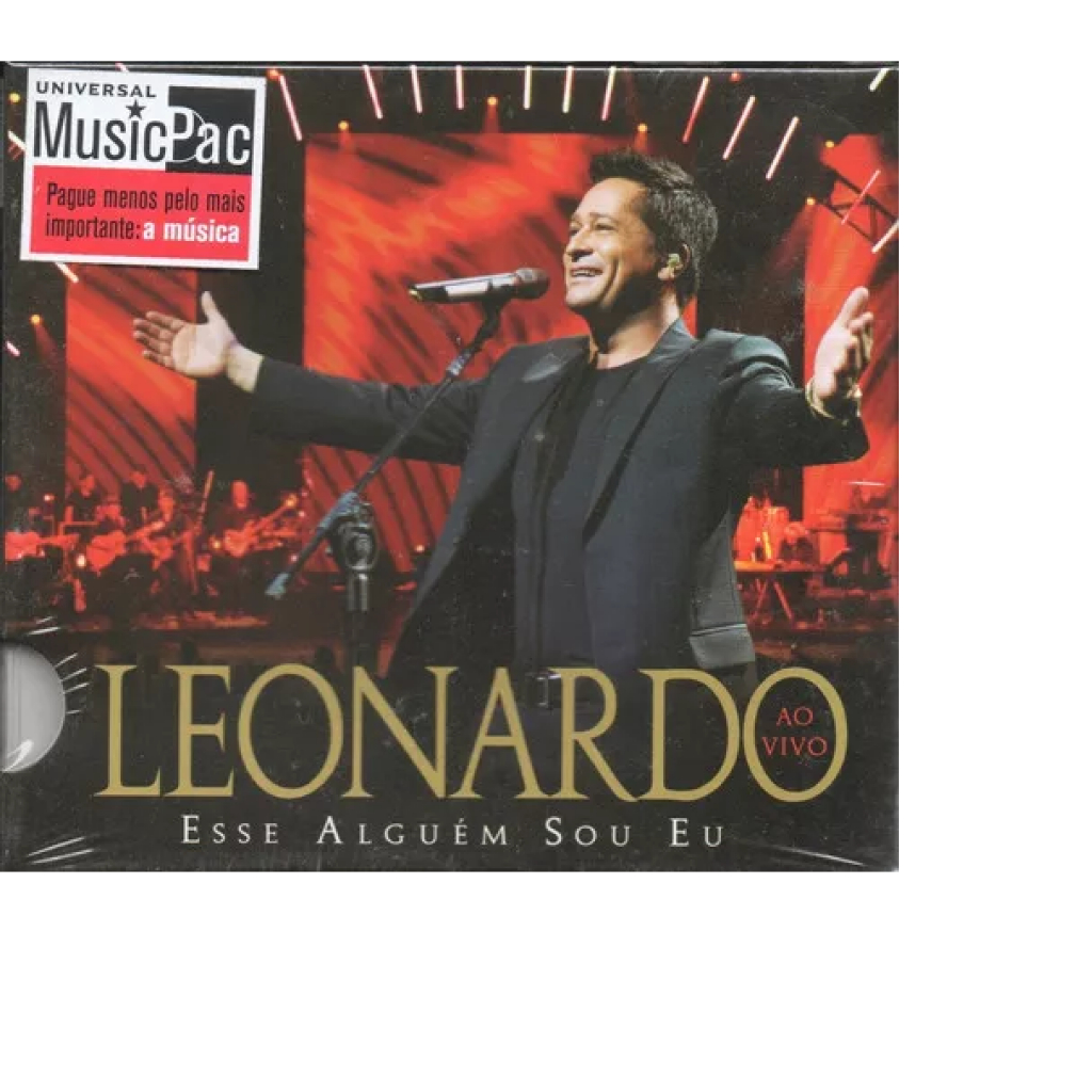Cd Leonardo - Esse Alguem Sou Eu - Ao Vivo - Pac LACRADO