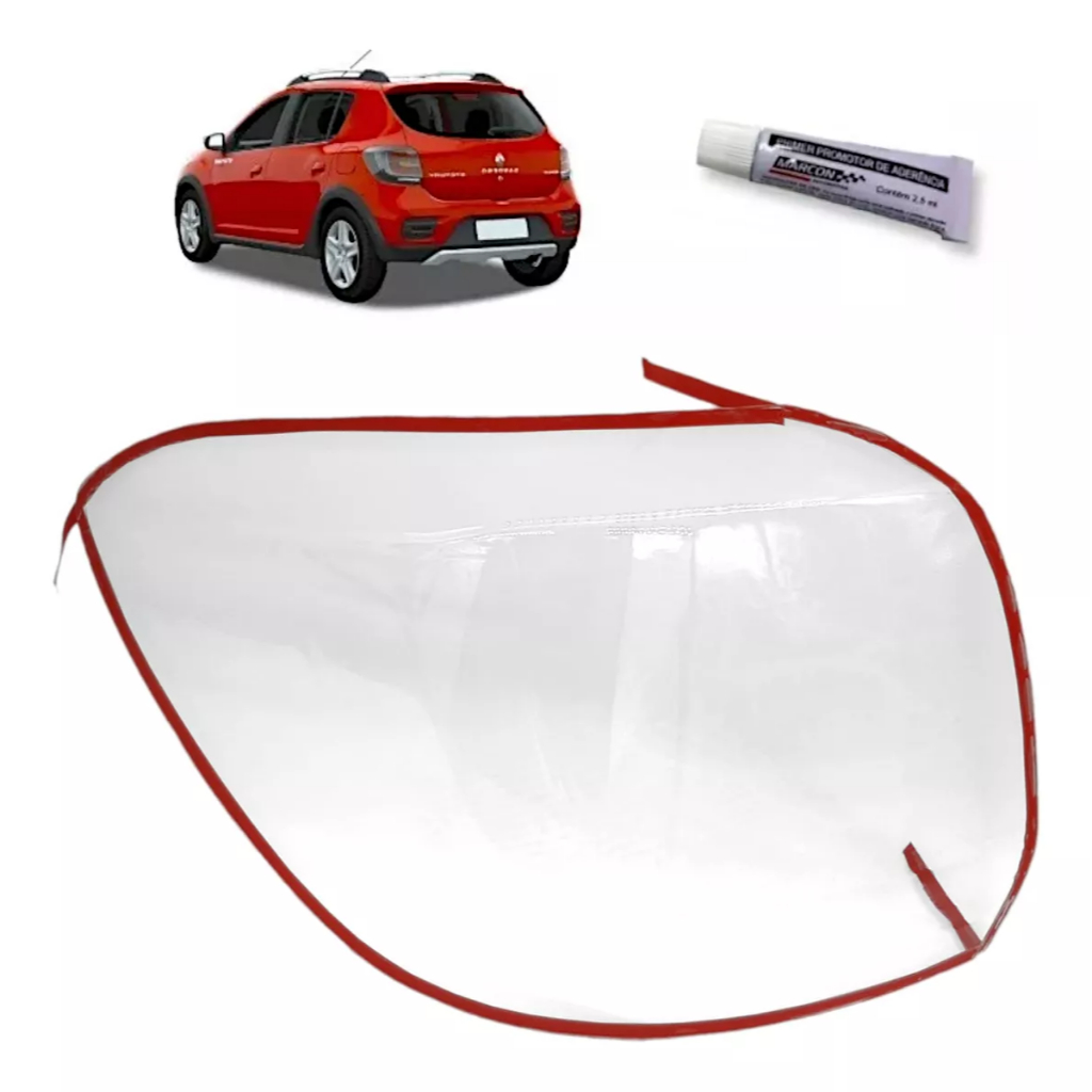 Lente Lanterna Sandero Stepway 2015 2016 2017 2018 2019 Lado Esquerdo (Motorista) em Oferta na Shopee