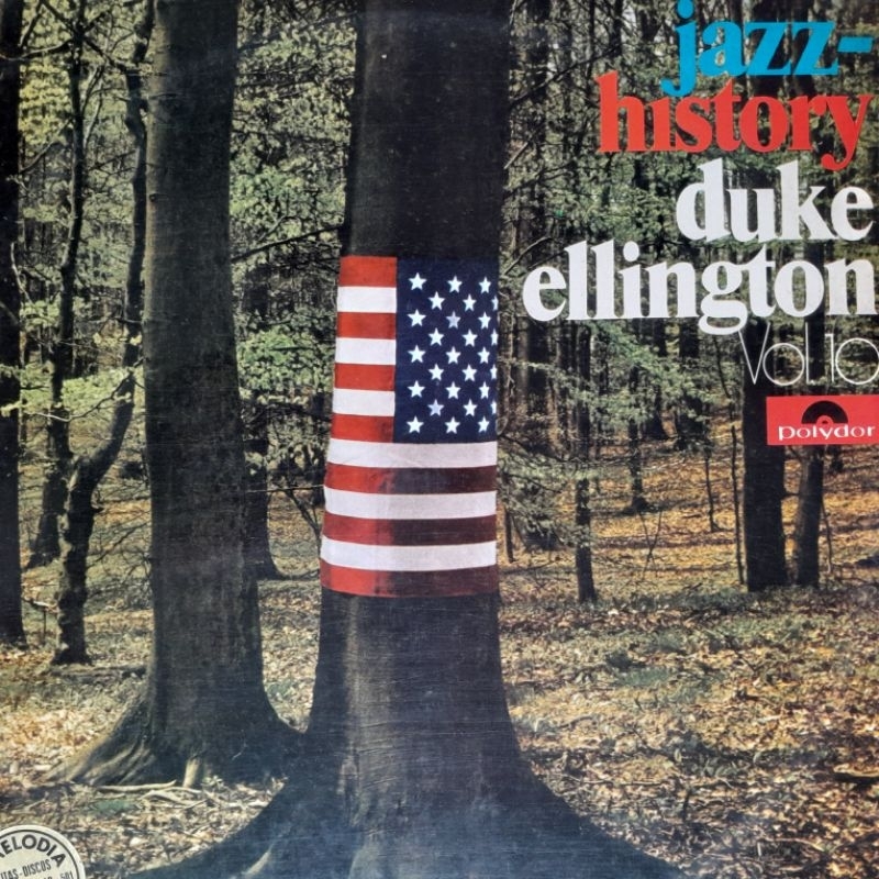 Duke Ellington-Jazz History Vol. 10-lp duplo-capa dupla-vinil