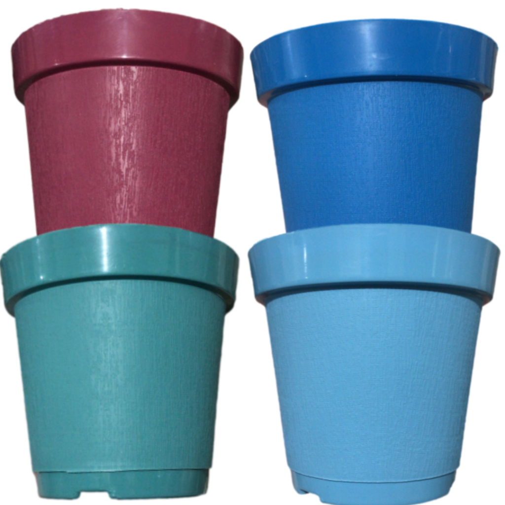 Vaso Plástico Toscana 11cm Riqueplas
