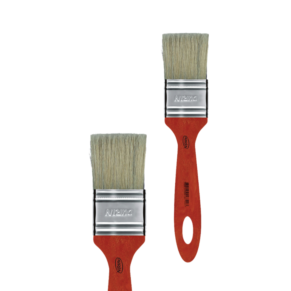 Trincha / Pincel Para Verniz/Stain Branca De Tamanho 1.1/2" Durín em Oferta na Shopee