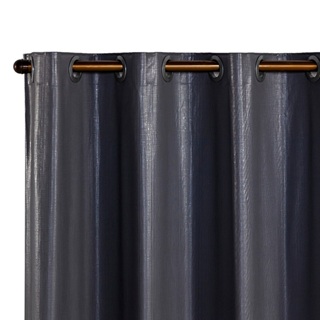 Cortina Blackout 1,10m x 1,30m Para Sala e Quarto Folha Única Prata em Oferta na Shopee